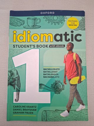 Libro ingles , francés y Bachillerato