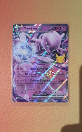Mewtwo ex carta Pokemon 30C