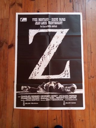 Cartel Película Z Costa-Gavras