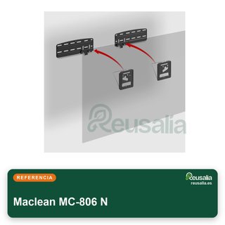 Maclean MC-806 soporte TV pared ultrafino