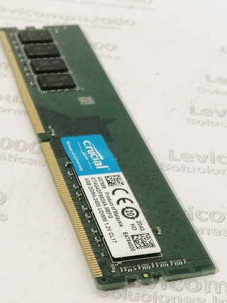 Memoria RAM Crucial 4GB DDR4-2400 UDIMM