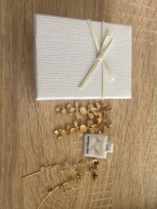Pack de 3 Pendientes Dorados