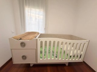 Cuna convertible para bebé