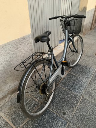 Bicicleta de Paseo para Mujer con Cesta