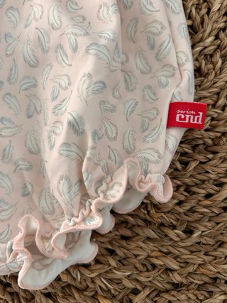 Bañador Cóndor 12m tul rosa palo plumitas