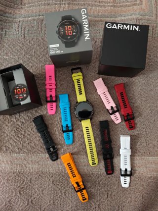 Garmin Fenix 8 Pro zafiro amoled/47mm Negro Titan