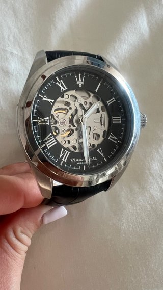 Reloj Maserati Automático Skeleton