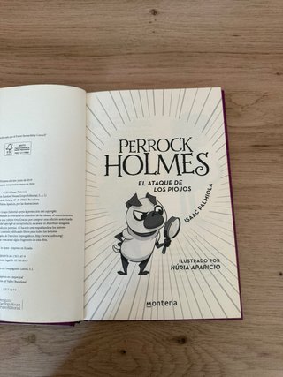 Libro infantil “Perrock Holmes”
