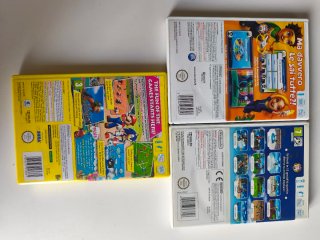 Wii Nera: Console + 3 Giochi + SD 1GB + Accessori