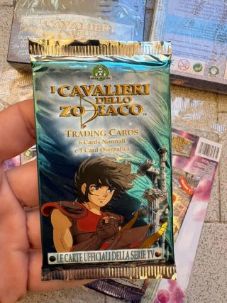 Set Cavalieri Zodiaco + Bustine sealed Vintage