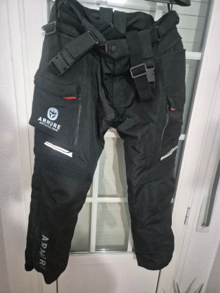 Chaqueta y pantalon de Moto Armure Mack Waterproof