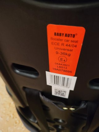 Silla de coche Babyauto evolutiva