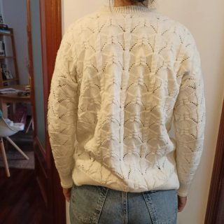 Jersey Blanco de Punto