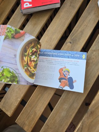 Libro naruto recetas francés