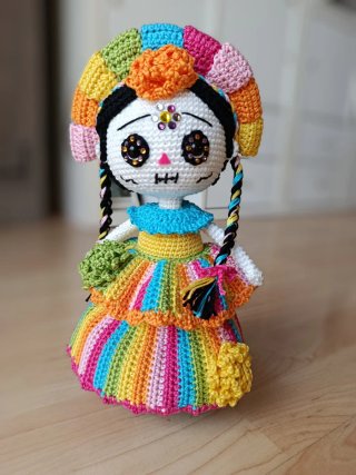Muñeca Catrina Amigurumi Crochet