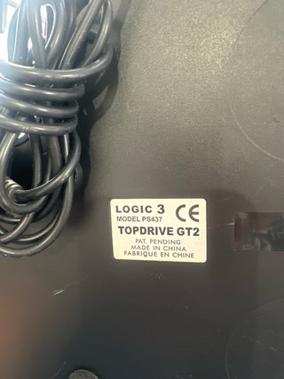 Volante y Pedales PS2 Logic3 Top Drive GT2