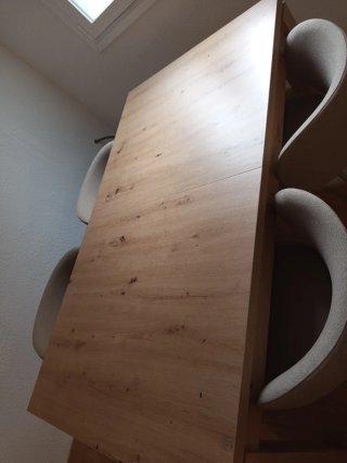 Mesa de comedor y 6 sillas