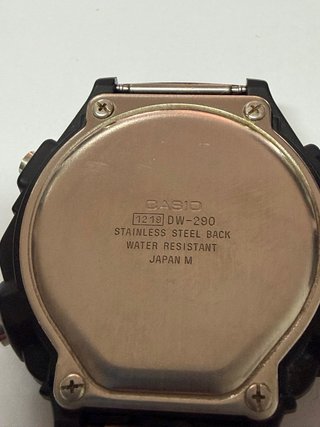 Reloj Casio dw 290 SIN CORREA NI PILAS