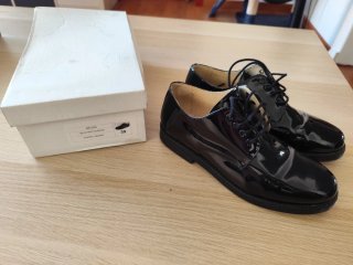 Zapatos de Charol Negros Talla 39