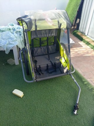 Carro remolque para bicicletas para niños
