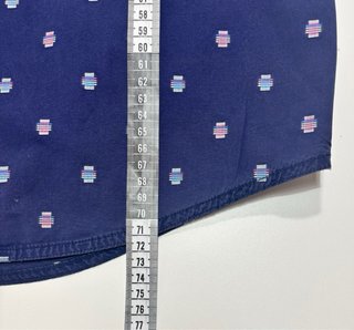 Camisa Tommy Hilfiger Estampada Azul Marino M