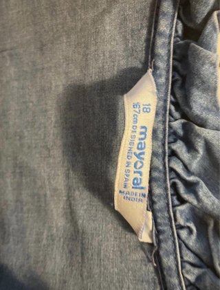 Blusa vaquera Mayoral