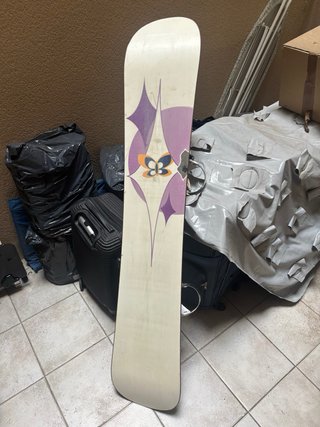 Tabla Snowboard Burton 55 Vintage