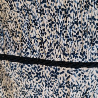 Vestido largo estampado