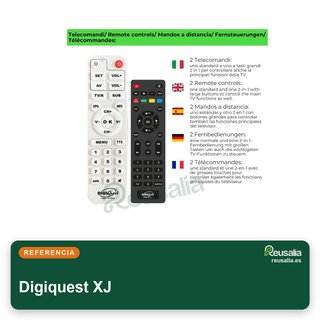 Digiquest XJ receptor digital terrestre doble