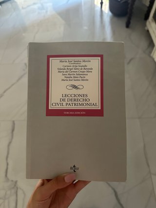 Lecciones de Derecho Civil Patrimonial