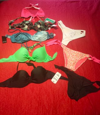Lote de 6 Bikinis Variados