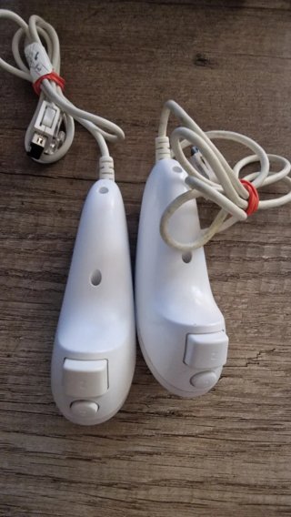 Pareja Nunchuk Oficiales Nintendo Wii