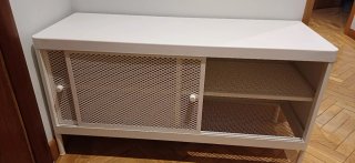 Banco Zapatero Ikea Mackapar Blanco