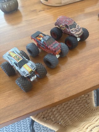Pack 3 Coches Monster Truck