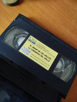 VHS El Señor de los Anillos: La Comunidad