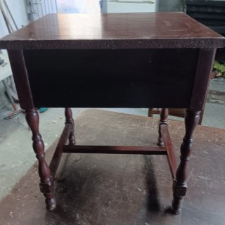 Mesita de madera para restaurar 45×38 altura 52