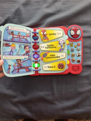 Libro Interactivo VTech Spidey Superequipo