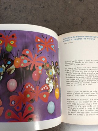Trabajos manuales para niños y mayores Año 1987