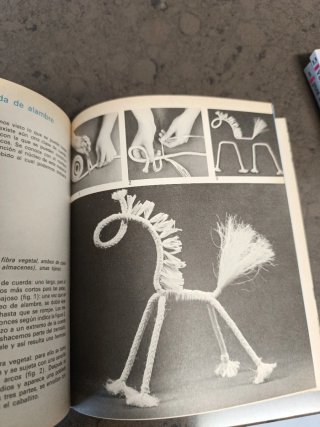 Trabajos manuales para niños y mayores Año 1987