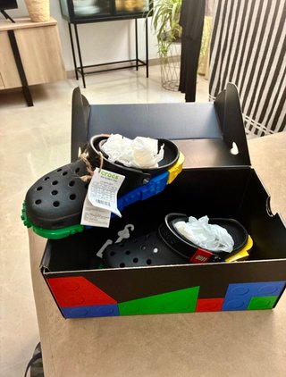 Crocs x LEGO Negras
