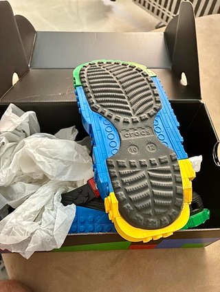 Crocs x LEGO Negras