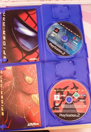 Pack Juegos Spider-Man 1 y 2 (PS2)