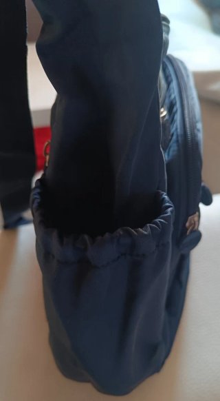 Bolso cambiador azul marino
