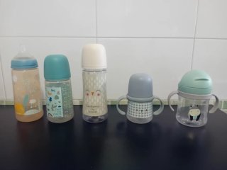 Pack de 5 Biberones y Vasos de Aprendizaje