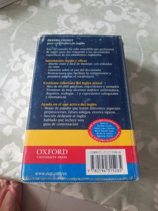 Diccionario Oxford Pocket