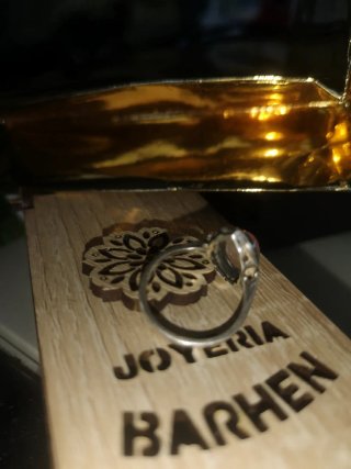 Anillo Cuarso Rosa y Marquezitas  Plata 925