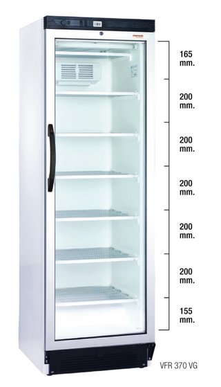 Vitrina Expositora de Congelación VFR 370 VG