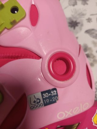 Patines en línea Oxelo rosas talla 30-32. Regalo