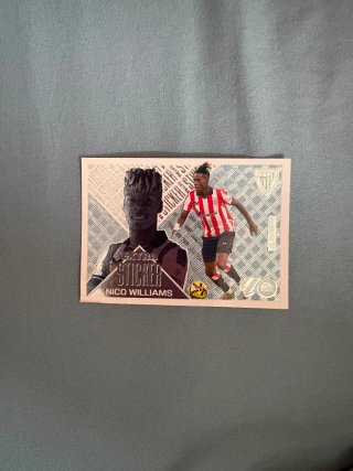 Cromo Extra Sticker Nico Williams La Liga 26-27