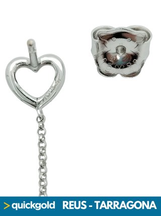 040-04-00806 PENDIENTES ORO 18K TIPO TOUS CORAZON